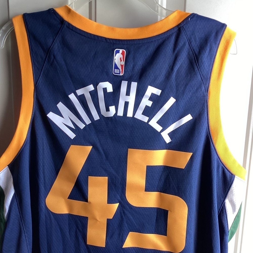 Nike Dri-Fit NBA Nike Utah Jazz Donovan Mitchell #45 Nike Size XL Jersey - Picture 11 of 11